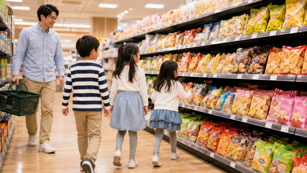 snack aisle family